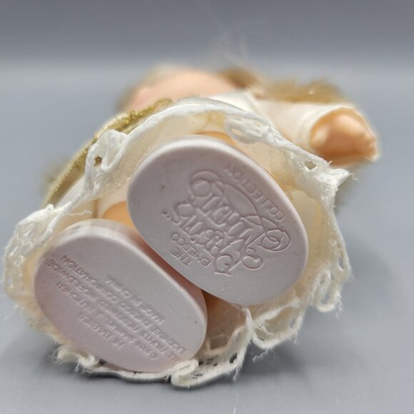 Vtg Precious Moments Hi Babies Doll Blonde 1996 Enesco Collectible 4" Figurine - Picture 5 of 12